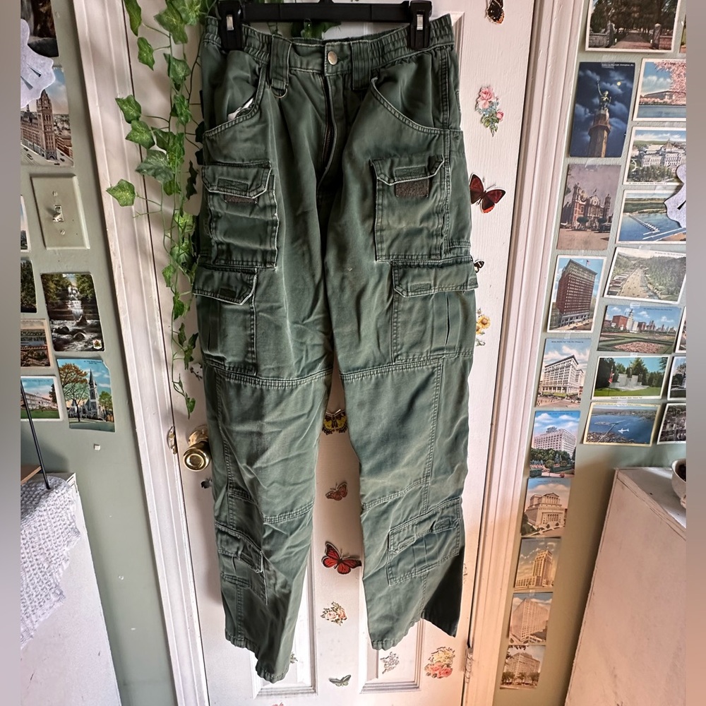 Green men pants